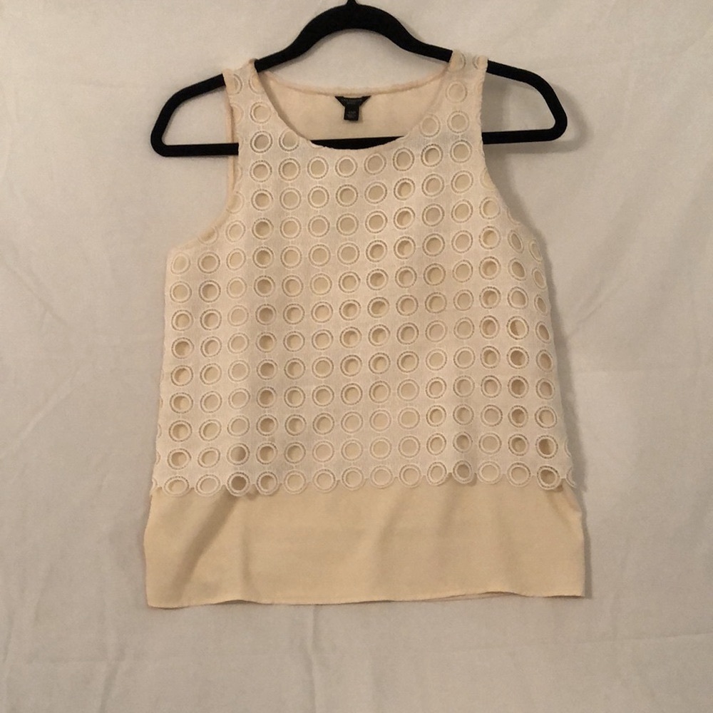 Free- Ann Taylor crochet tank top